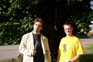 christophe et moi juin 2007
